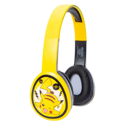 Audífonos inalámbricos ajustable Bluetooth Pikachu Pokemon