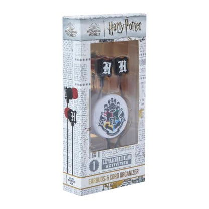 Audífonos Alámbricos con micrófono y con organizador de cable Harry Potter