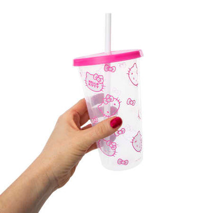 Vaso de plástico Hello Kitty importado