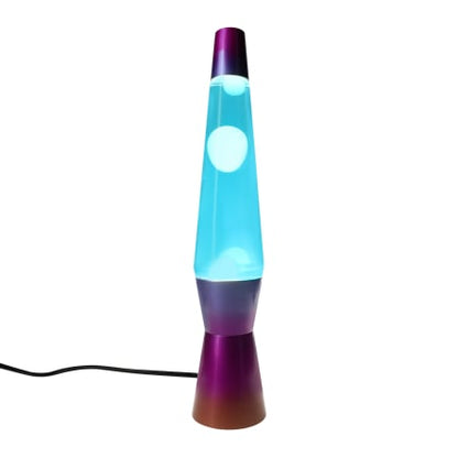 Lava lamp super retro! Aprox 44 cms Azul