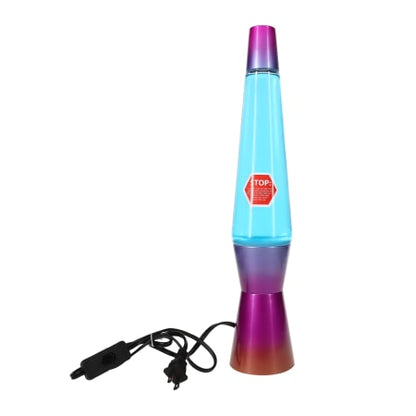 Lava lamp super retro! Aprox 44 cms Azul