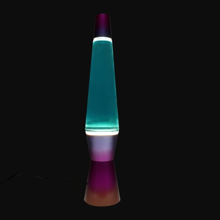 Lava lamp super retro! Aprox 44 cms Azul