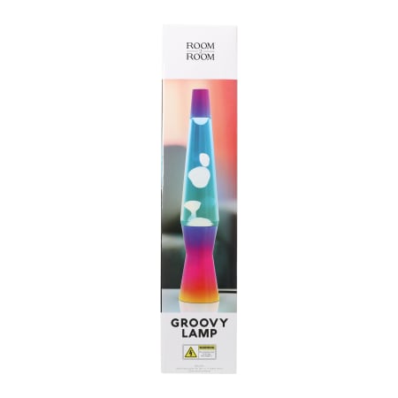 Lava lamp super retro! Aprox 44 cms Azul