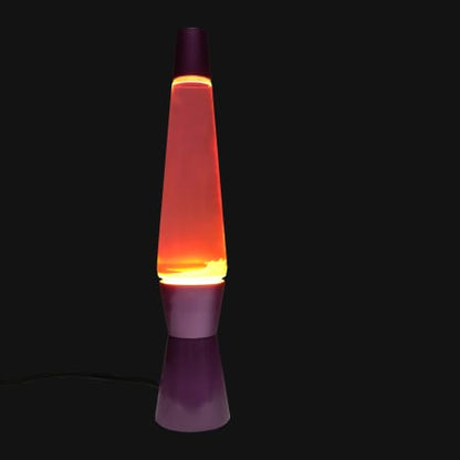 Lava lamp super retro! Aprox 44 cms Morado