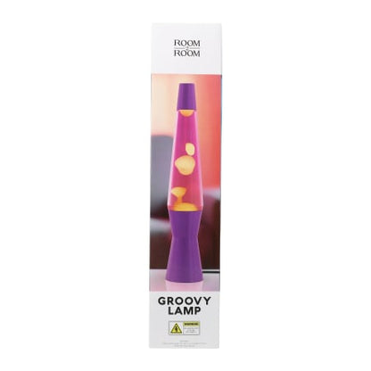 Lava lamp super retro! Aprox 44 cms Morado