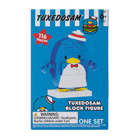 Figura Set de construcción Sanrio Hello Kitty and Friends Tuxedo Sam DIY