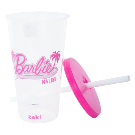 Vaso de plástico Barbie Malibu importado