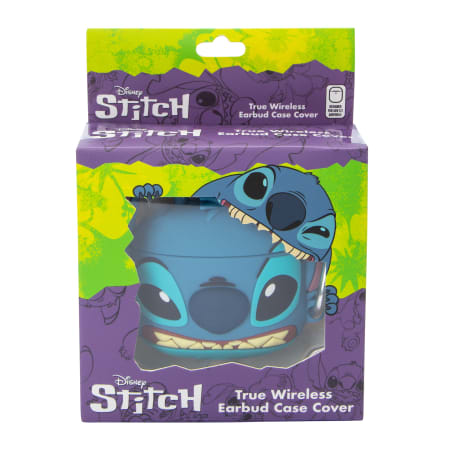 Case Airpods Gen 1 y 2 Stitch Earbuds funda audífonos