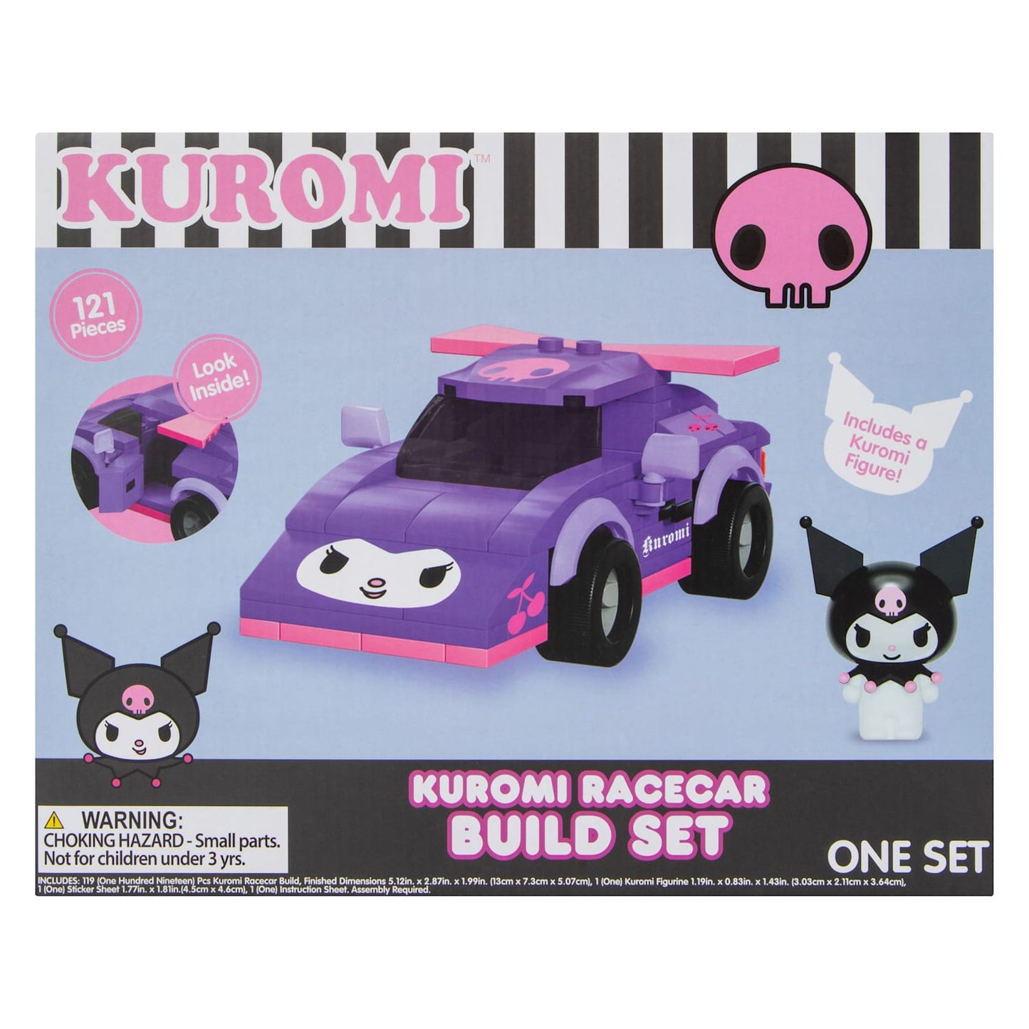 Kuromi Figura Set de construcción Sanrio Hello Kitty and Friends