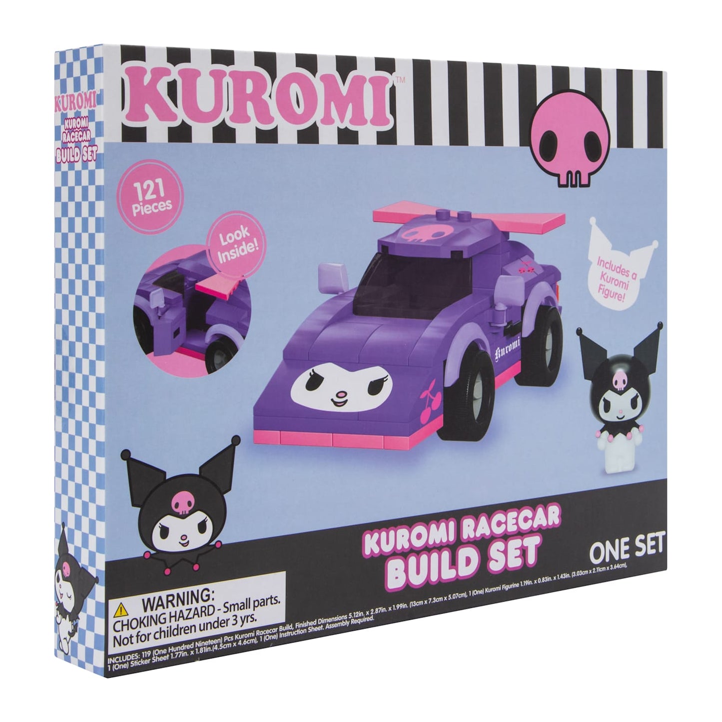 Kuromi Figura Set de construcción Sanrio Hello Kitty and Friends