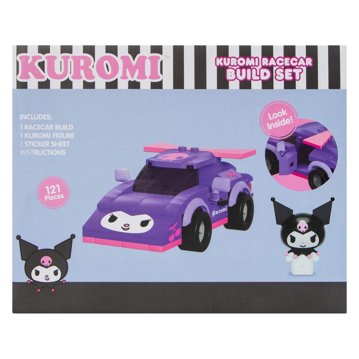 Kuromi Figura Set de construcción Sanrio Hello Kitty and Friends
