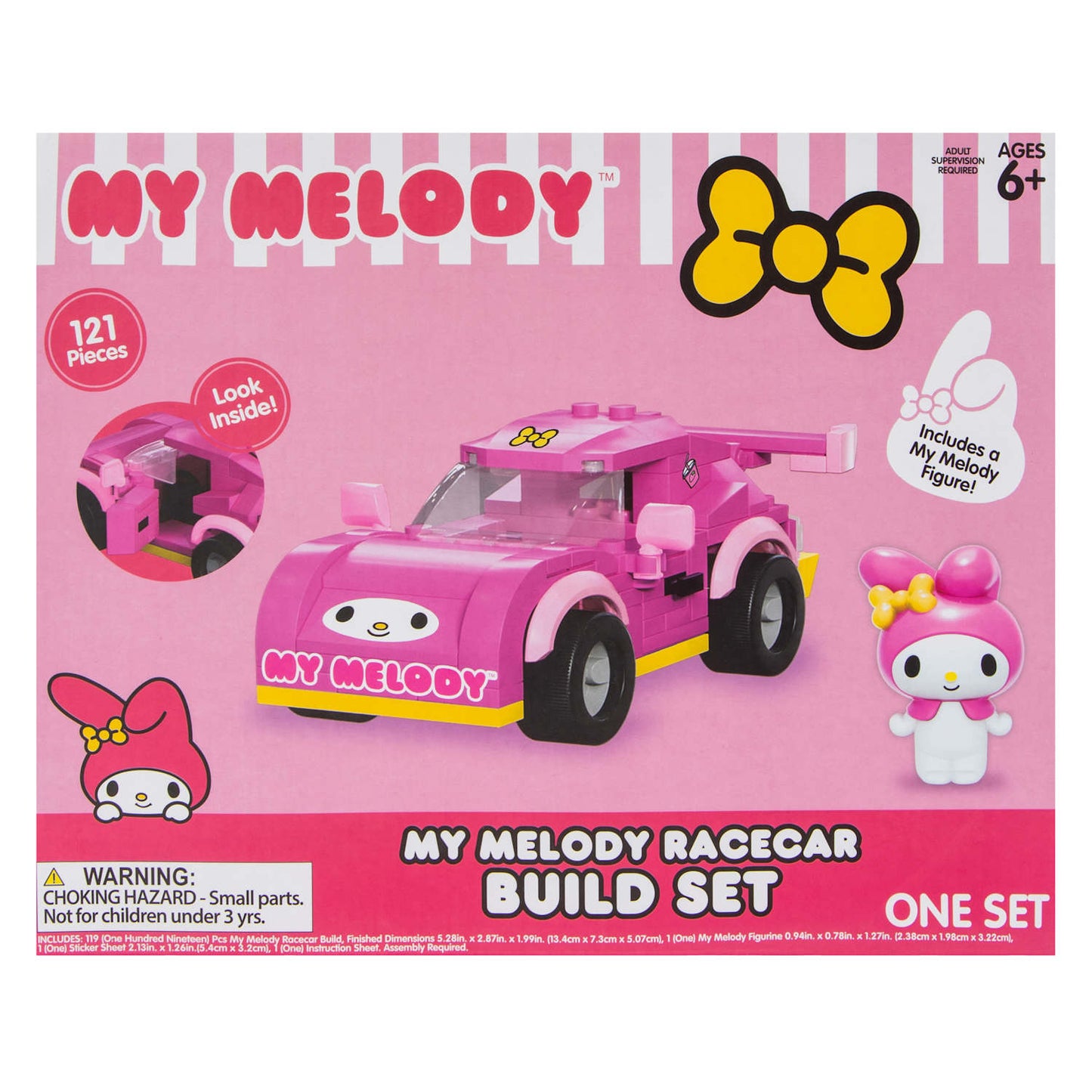 My MElody Figura Set de construcción Sanrio Hello Kitty and Friends