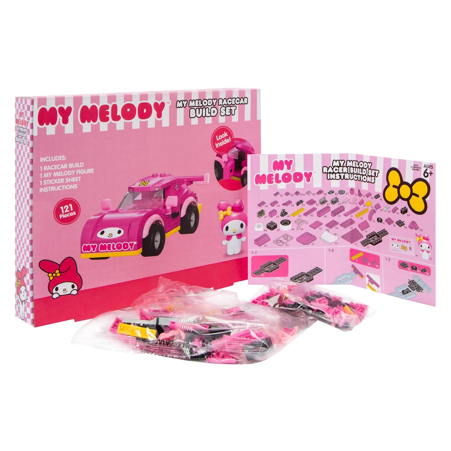 My MElody Figura Set de construcción Sanrio Hello Kitty and Friends