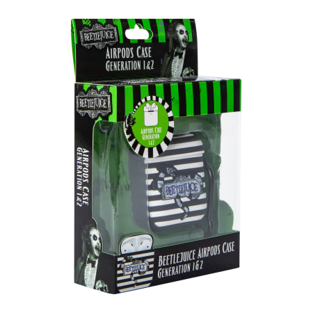 Case Airpods Gen 1 y 2 Beetlejuice Earbuds funda audífonos