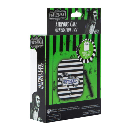 Case Airpods Gen 1 y 2 Beetlejuice Earbuds funda audífonos