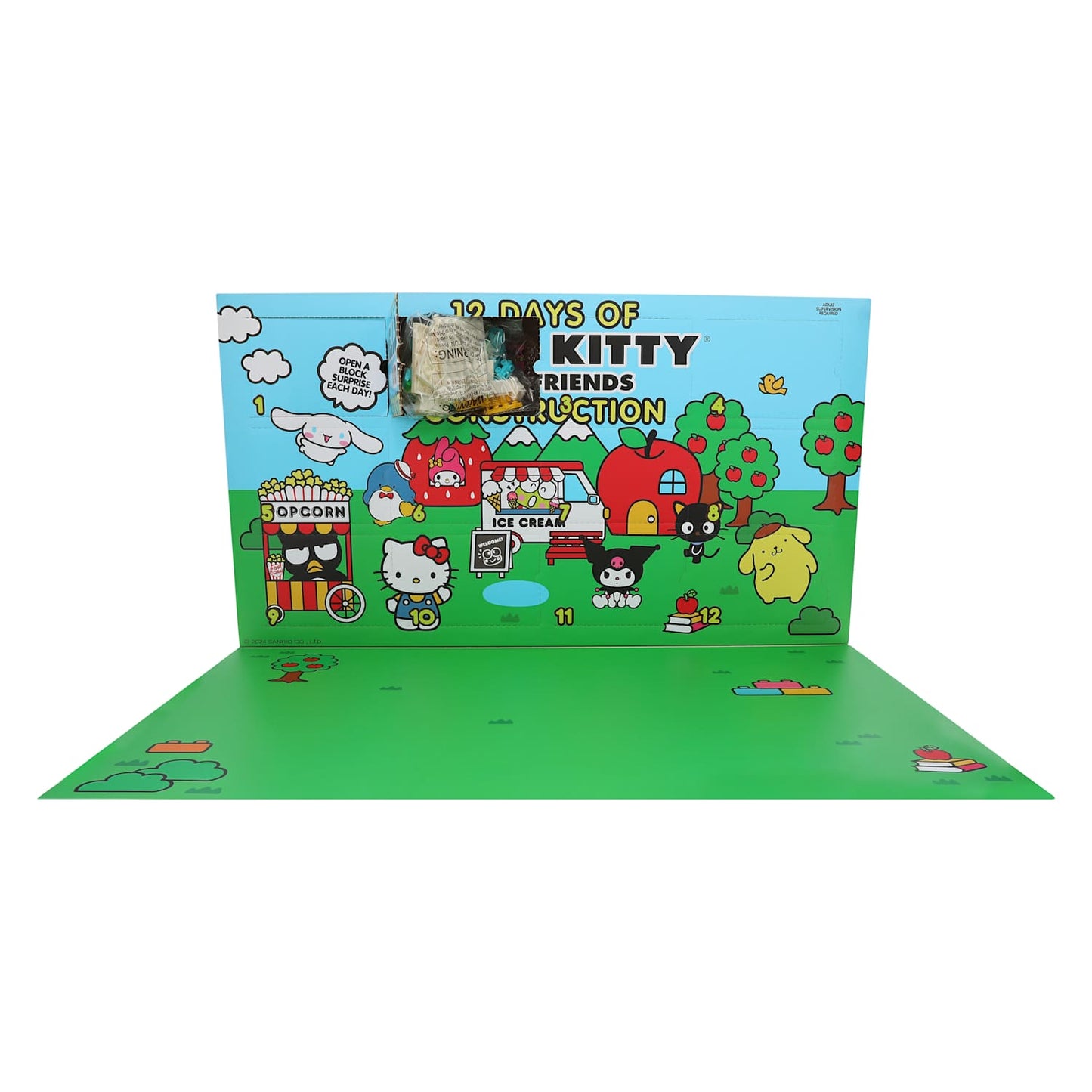 Mega Set de construcción Sanrio Hello Kitty and Friends Calendario de aviento DIY