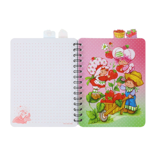 Rosita Fresita Strawberry Shortcake Libreta cuadernito bolsillo forma francesa