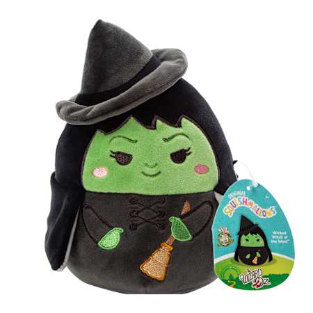 Squishmallows Wicked Mago de Oz Elphaba 6.5" (16 cms aprox)