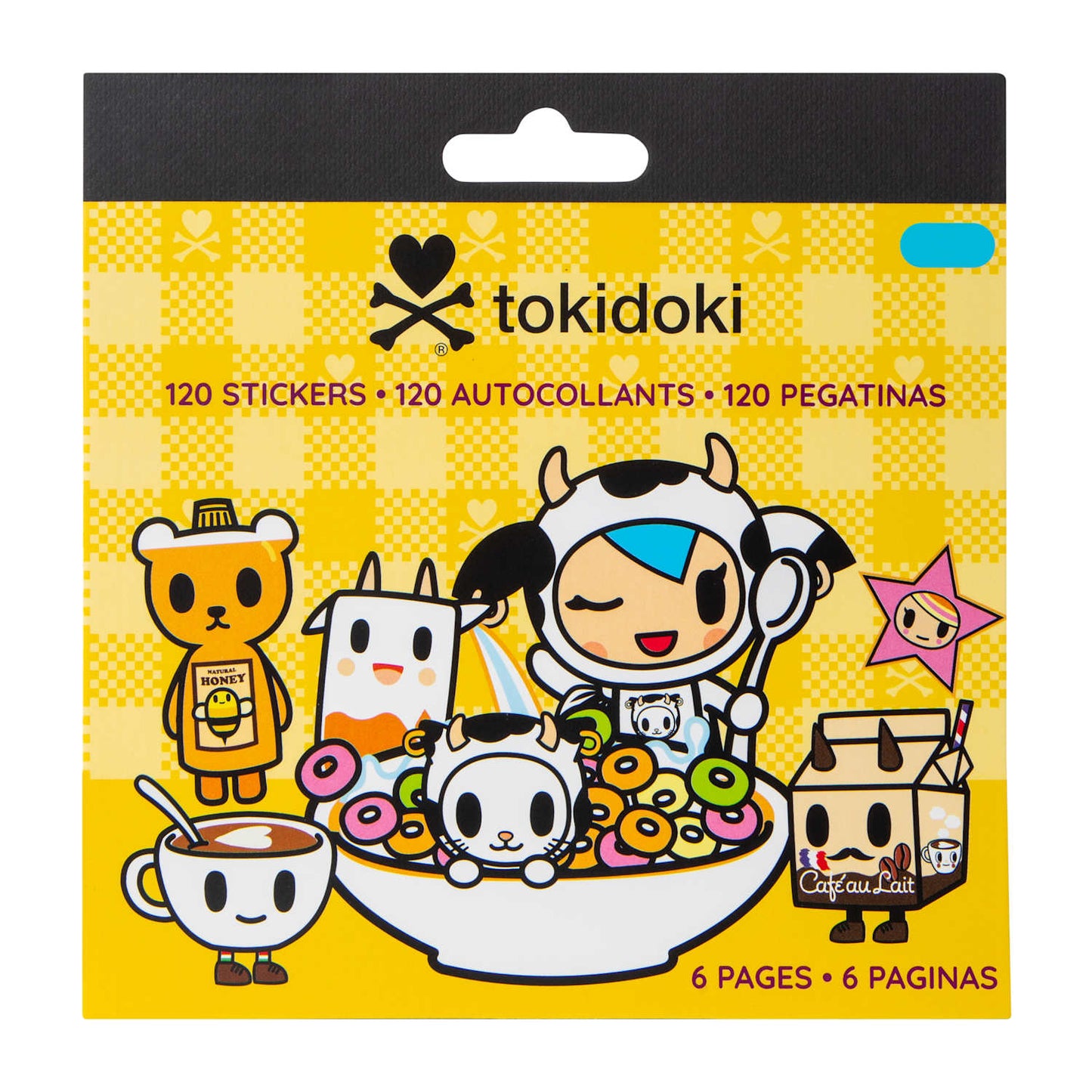 TokiDoki Moofia block de Stickers