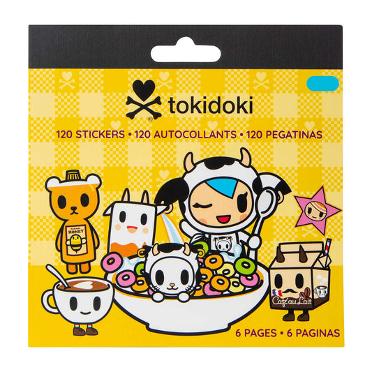 TokiDoki Moofia block de Stickers