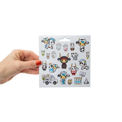 TokiDoki Moofia block de Stickers