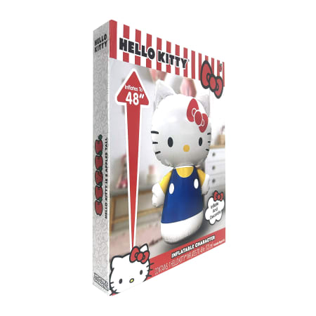 Inflable Hello Kitty Jumbo con Contrapeso 1.20 mts aprox