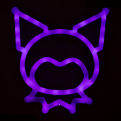 Lámpara Neon Led Sanrio Kuromi