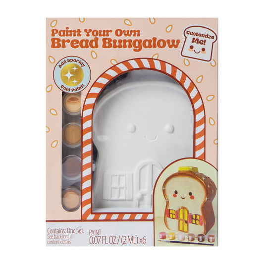 Cerámica para pintar (incluye pinturas) Bungalow de Pan DIY
