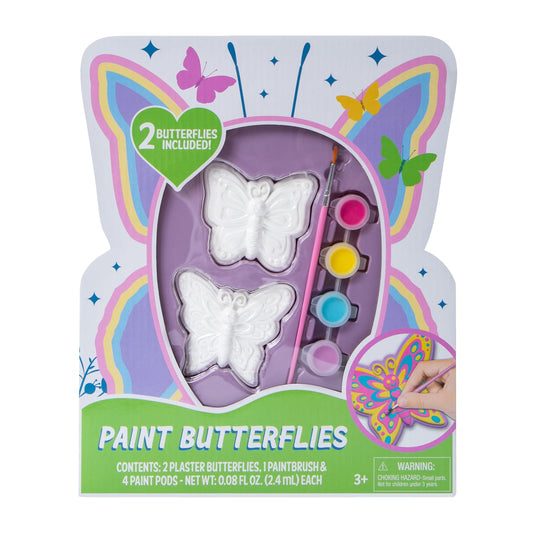 Cerámica para pintar (incluye pinturas) Mariposas DIY