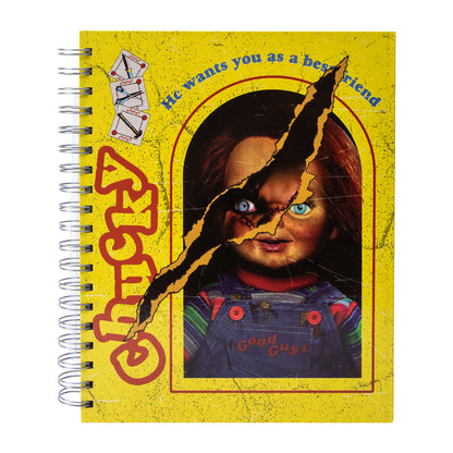 Sketch book Cuaderno Para dibujo con plumones (pasta dura) Halloween Chucky