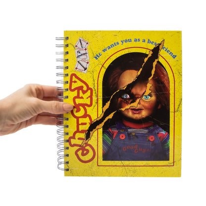 Sketch book Cuaderno Para dibujo con plumones (pasta dura) Halloween Chucky