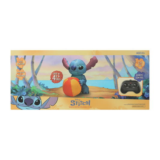 Stitch inflable control remoto 1.20 mts aprox