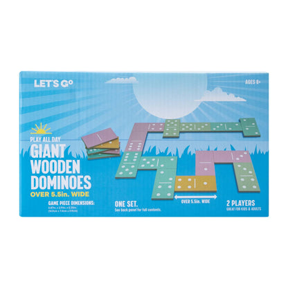 Juego de Domino Jumbo Madera