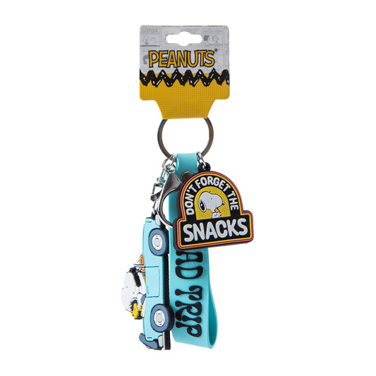 Llavero Snoopy "Don't forget the snacks"