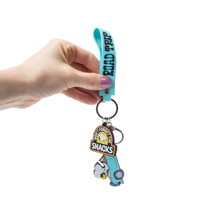 Llavero Snoopy "Don't forget the snacks"