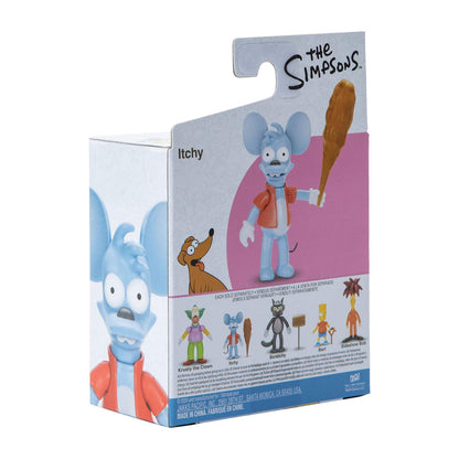 Figurin Simpsons Jakks Pacific 2.5"aprox 6.4 cms Itchy