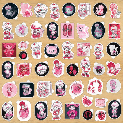 Stickers multisuperficie Rosita Fresita Strawberry Shortcake DIY