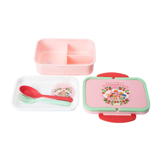 Caja multiusos, contenedor, bento, tupper, estuche con Charola interna Rosita Fresita