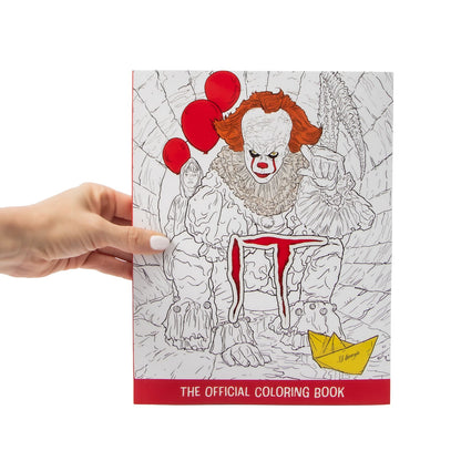 Libro para colorear Pennywise IT Halloween DIY