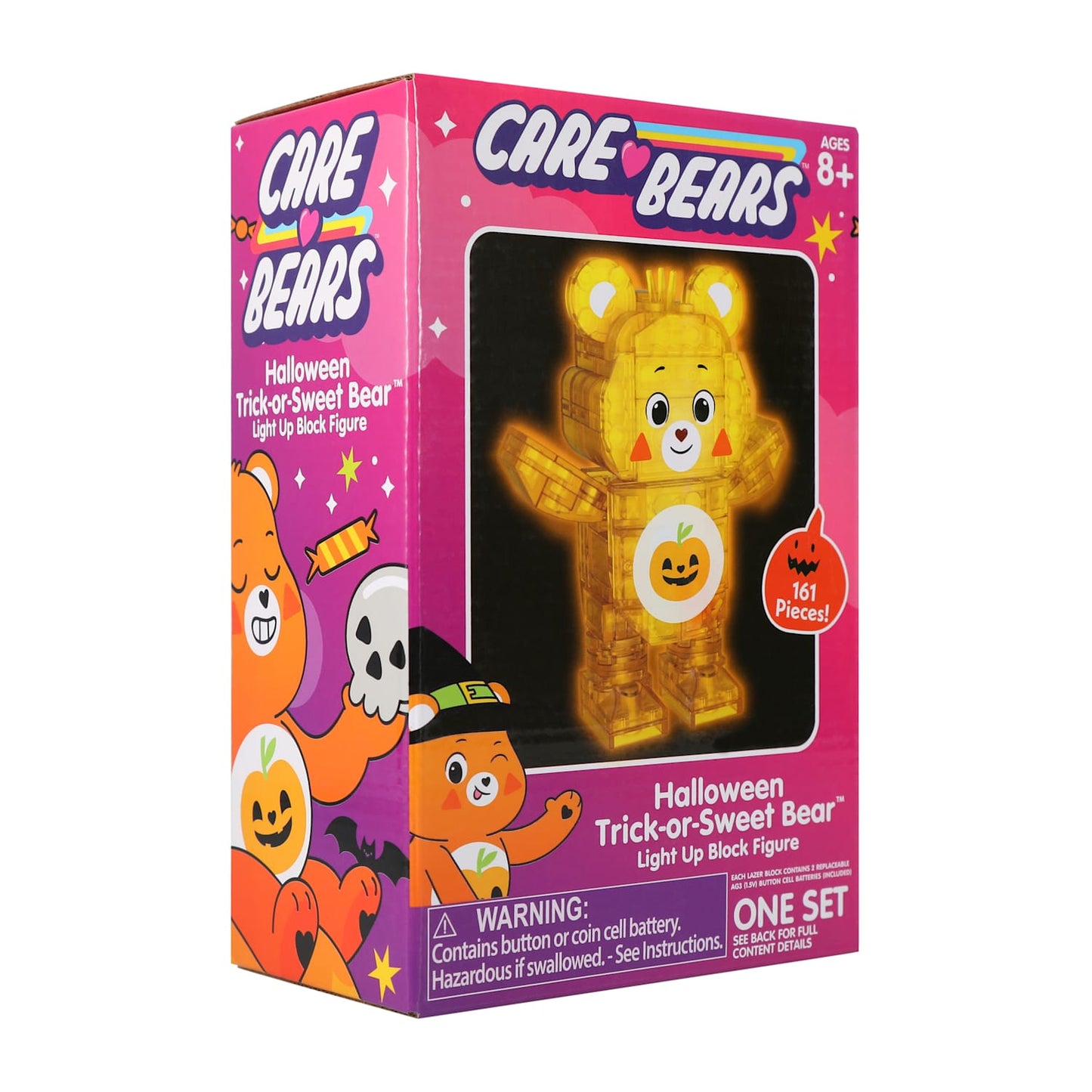 Care Bear Halloween Trick or sweet bear set de construcción blocks DIY con led