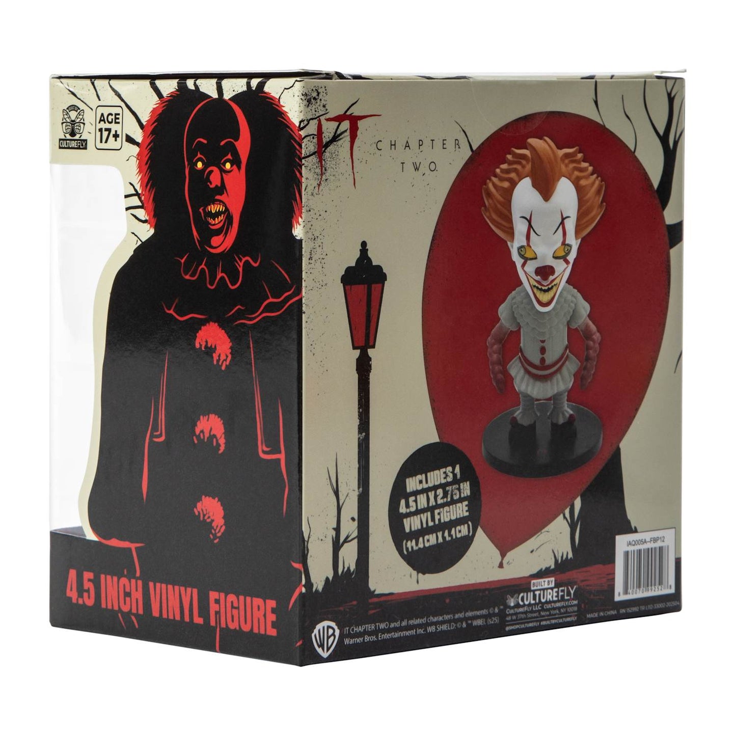 Figura de Vinyl de 4.5 pulgadas (12 cms aprox) It Pennywise Horror Halloween