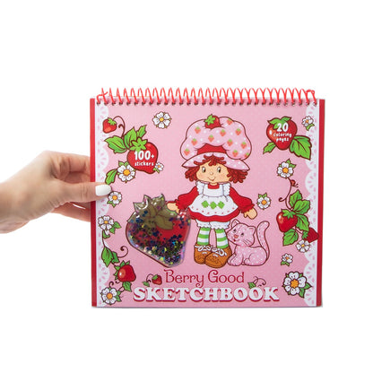 Block cuaderno de colorear Rosita Fresita Strawberry Shortcake Sketchbook DIY