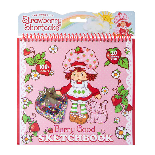 Block cuaderno de colorear Rosita Fresita Strawberry Shortcake Sketchbook DIY