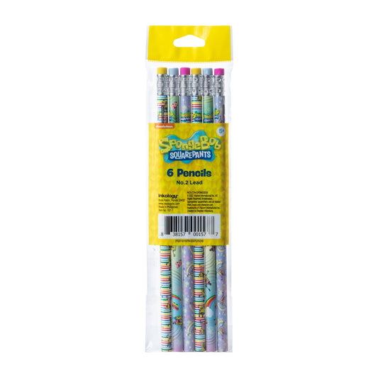 Lápices de madera Bob Esponja