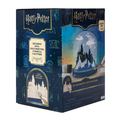 Harry Potter – Kit DIY para Pintar Globo acrílico Luminoso de Hogwarts