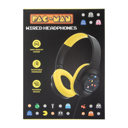 Audífonos Alámbricos Pac-Man con entrada 3.5 mm