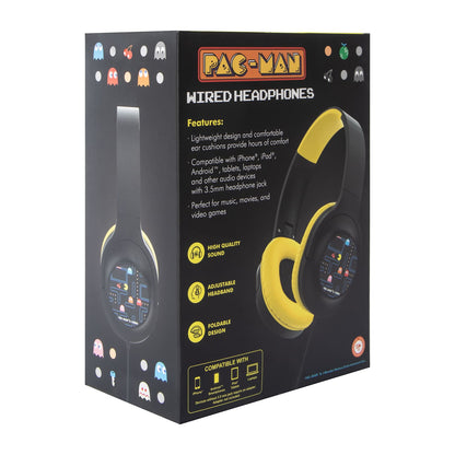 Audífonos Alámbricos Pac-Man con entrada 3.5 mm