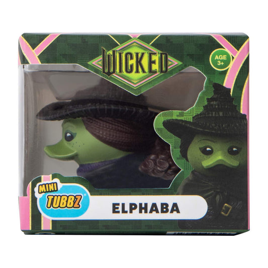Wicked Elphaba Mini Patito de hule Tubbz