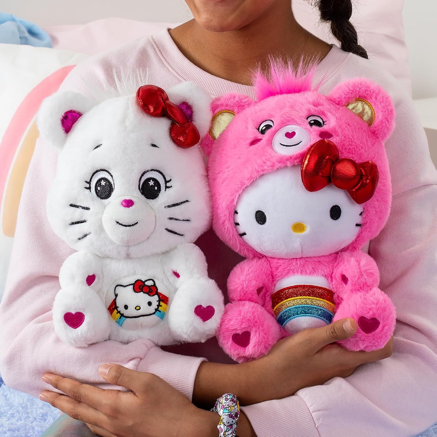 Peluche Hello Kitty x Care Bears a elegir
