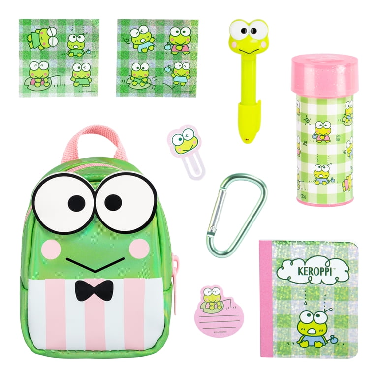 Real Littles Backpacks Hello Kitty and Friends - Keroppi - Mochila Miniatura 9 cm